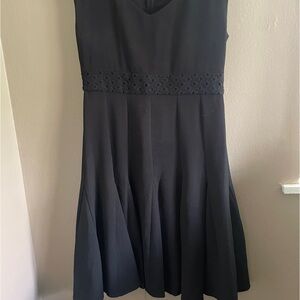 Taylor black dress. Size 8.  A-line with bottom flare.